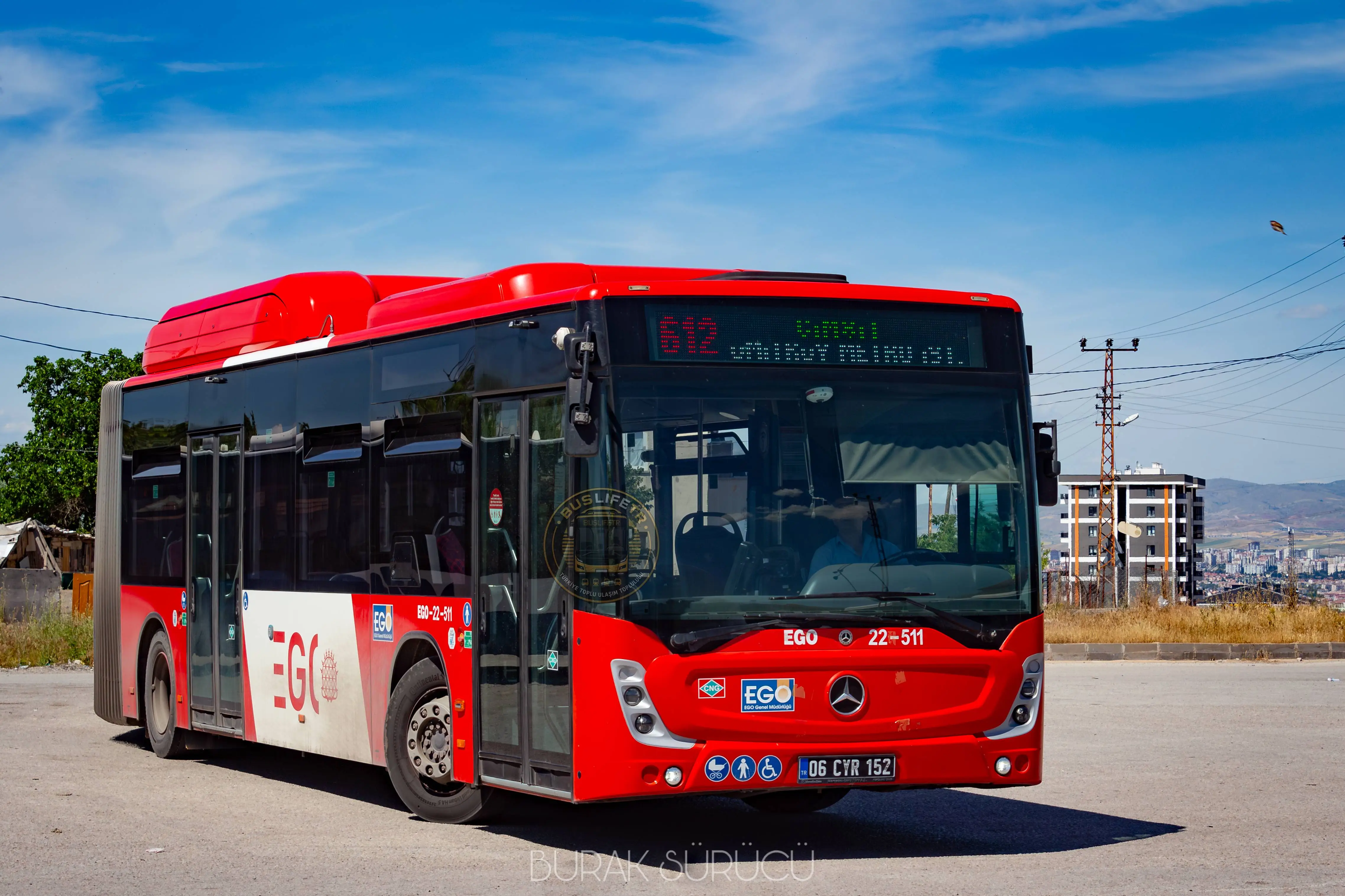 EGO / Mercedes-Benz Conecto III NGT G otobüs fotoğrafı EGO-22-511
06 CYR 152
612 Çimşit - Ümitköy Metro İstasyonu - Eskişehir Yolu - Kızılay
Çimşit Hareket Noktası