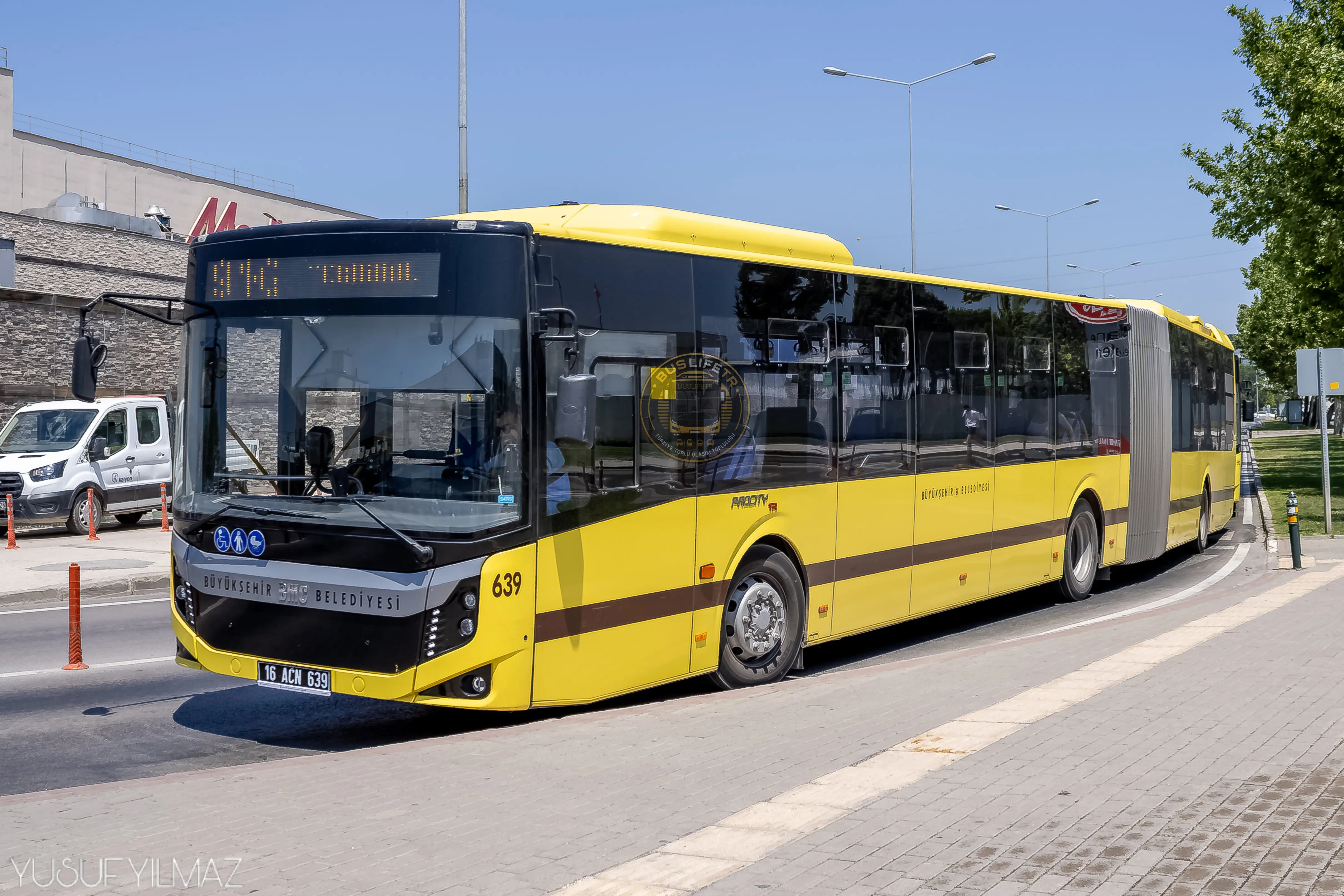 BURULAŞ / BMC Procity TR Körüklü otobüs fotoğrafı 639
16 ACN 639
BURSA OTOGAR