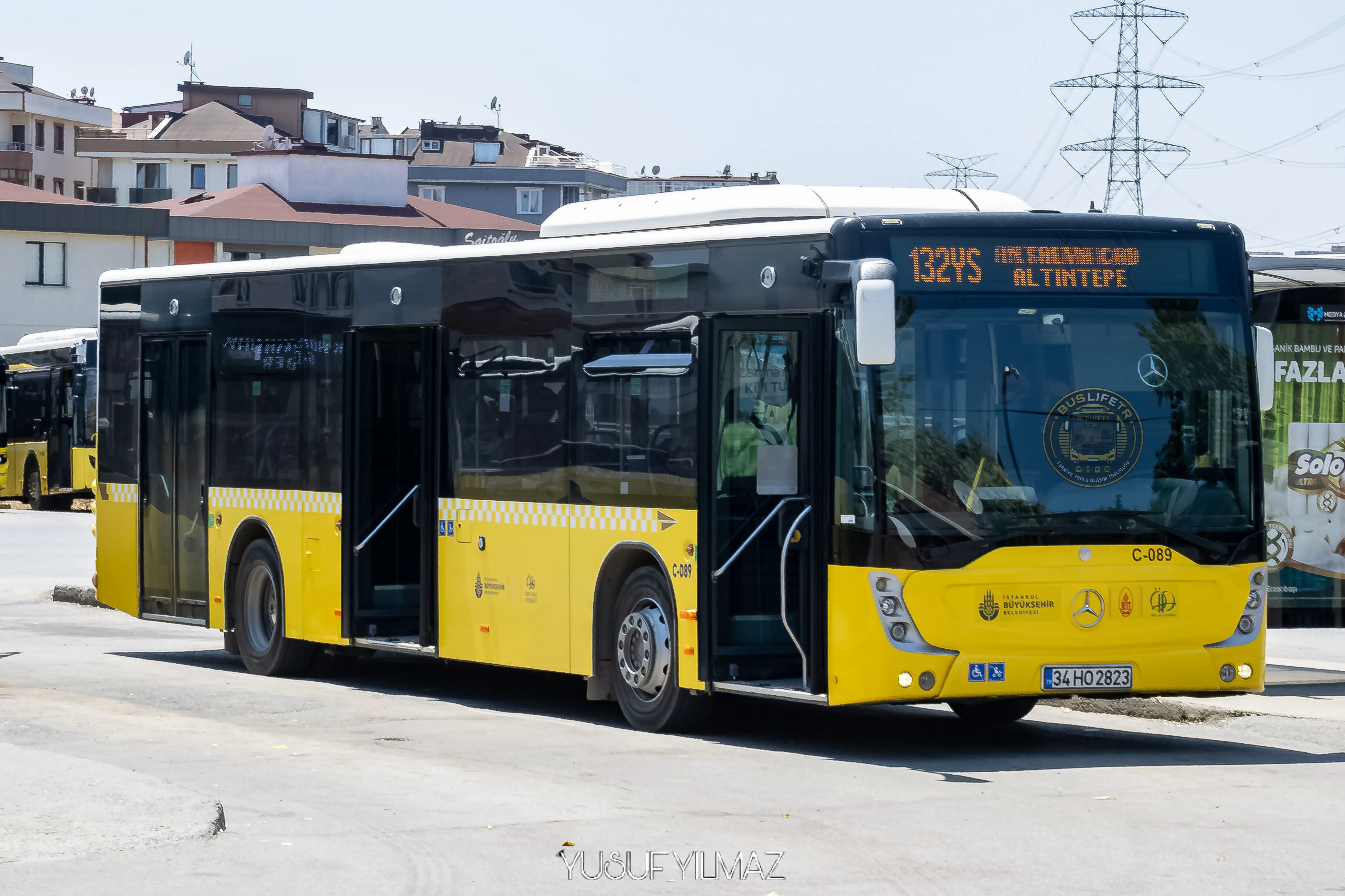 ÖHO / MERCEDES BENZ NEW CONECTO otobüs fotoğrafı C-089 & 34 HO 2823 
SANCAKTEPE / İSTANBUL
132YS / YENİDOĞAN - SULTANBEYLİ PERONLAR