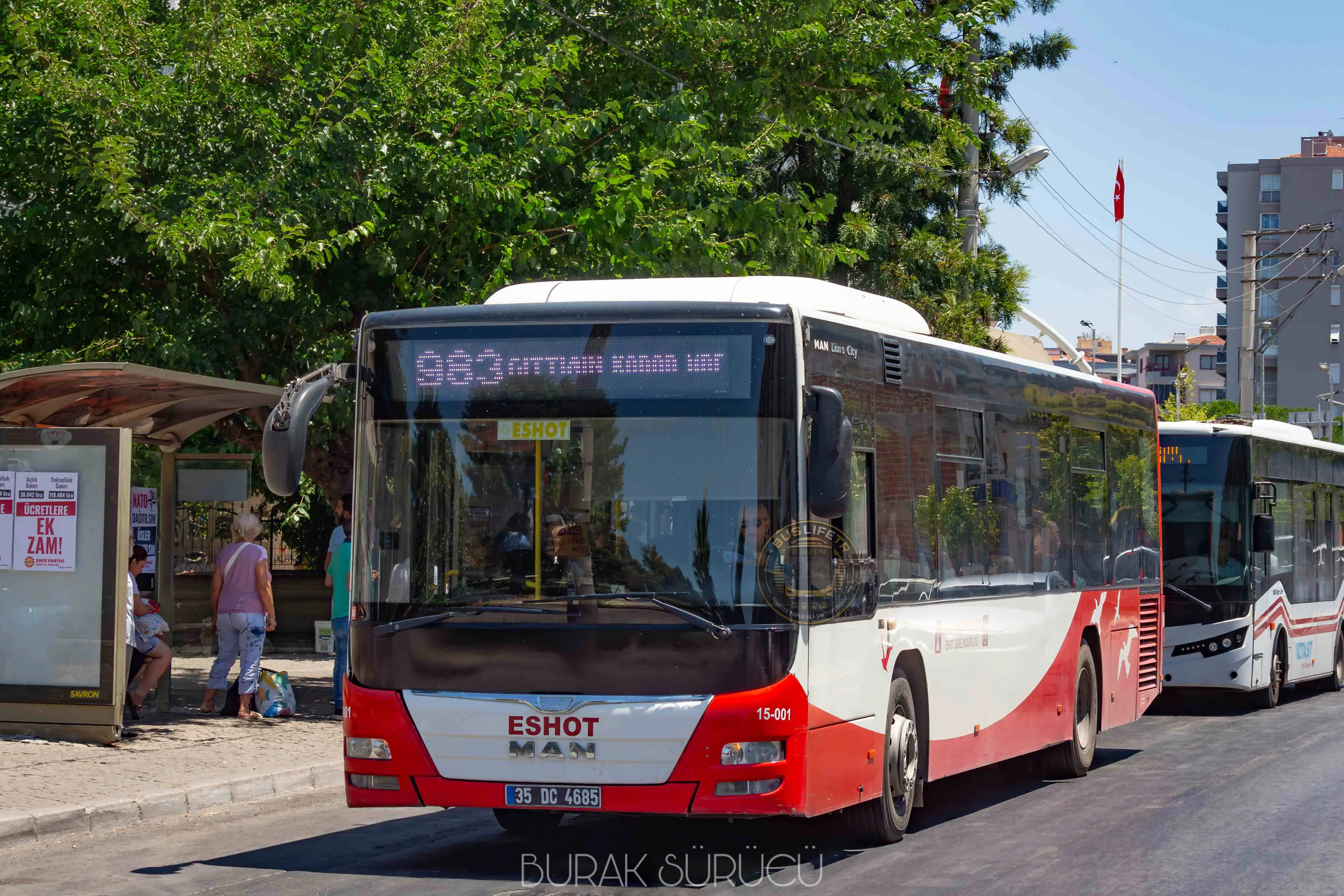 ESHOT / MAN A78 Lions City LE Ü EL293 otobüs fotoğrafı 15-001
35 DC 4685
983 Bademler - Fahrettin Altay Aktarma Merkezi
Mithatpaşa Caddesi