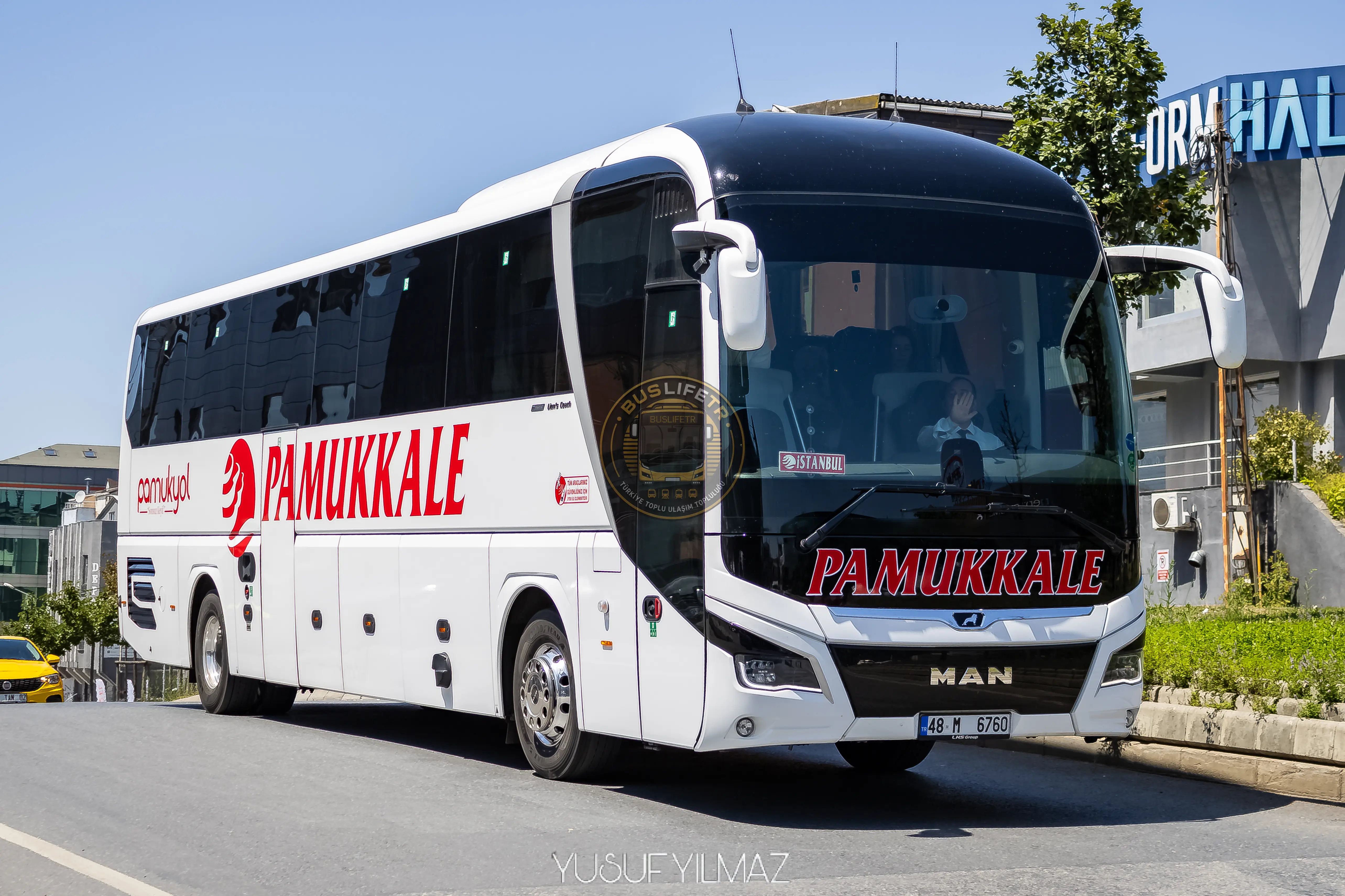 MAN Lions Coach otobüs fotoğrafı PAMUKKALE
48 M 6760
İSTANBUL