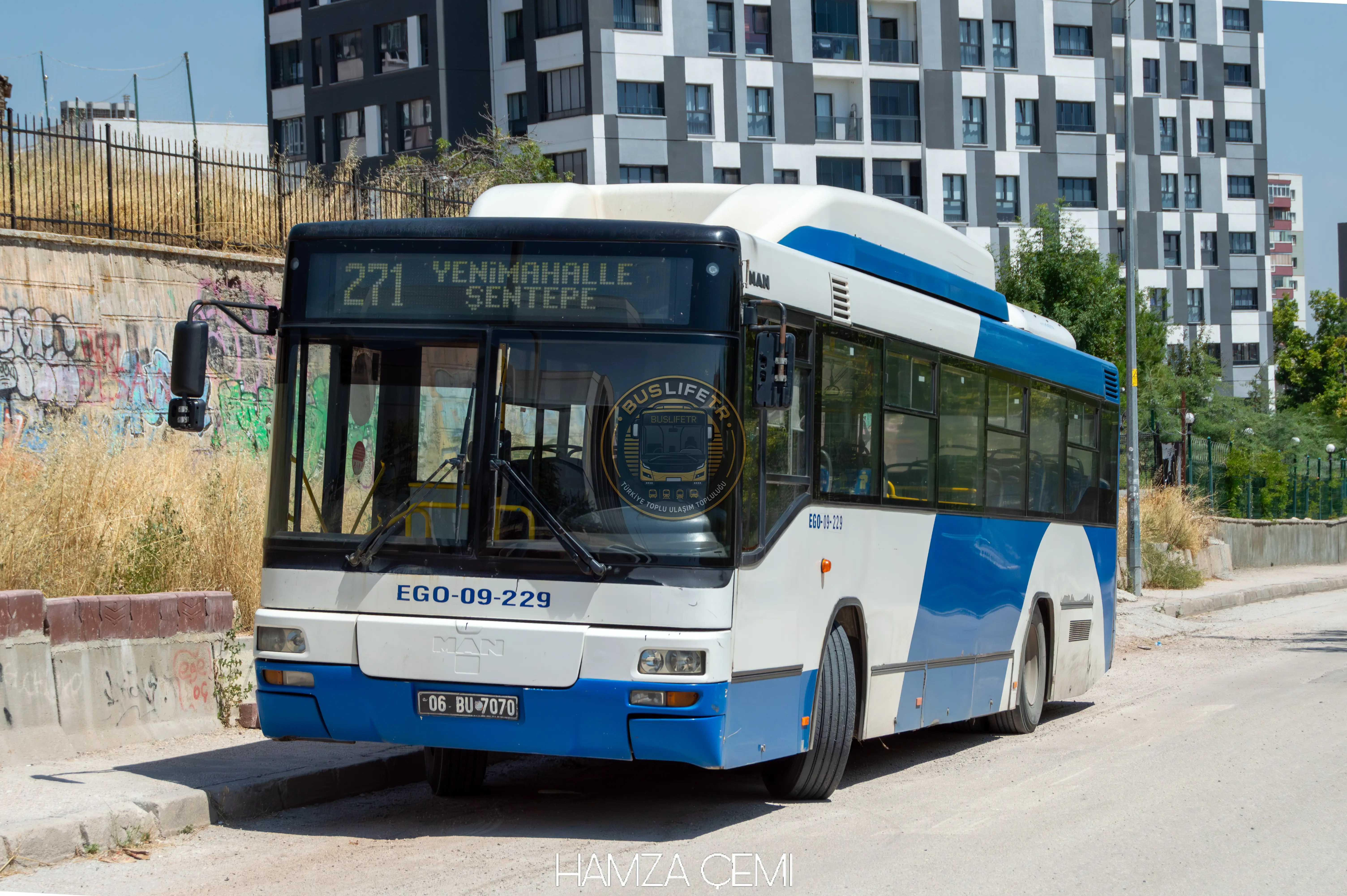 EGO / MAN A74 Lions Classic SL313 CNG otobüs fotoğrafı EGO-09-229
06 BU 7070
271 Yenimahalle Metro - Şentepe
İvedik Metro Hareket Noktası